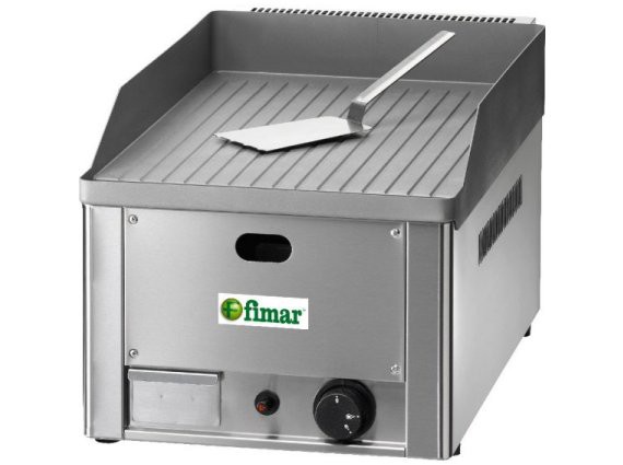 Fry Top a gas Fimar da banco rigato o liscio FRY1RM